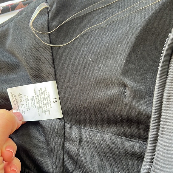 Speechless Junior Dress Black Multi Prom Dress size 15 New - Picture 8 of 12